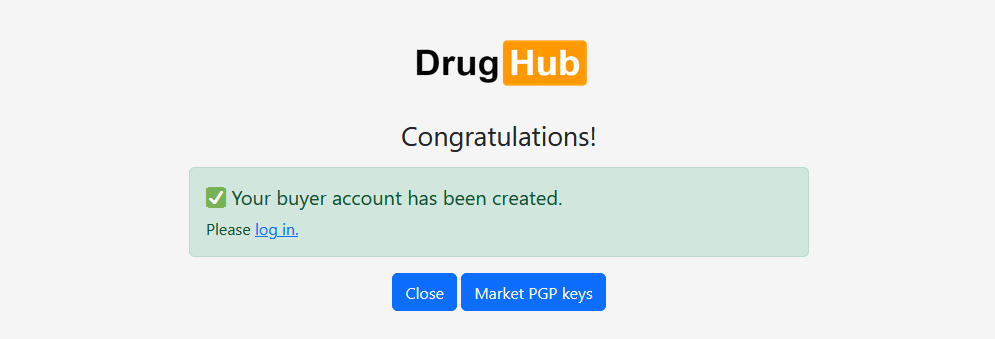 DrugHub Darknet Security