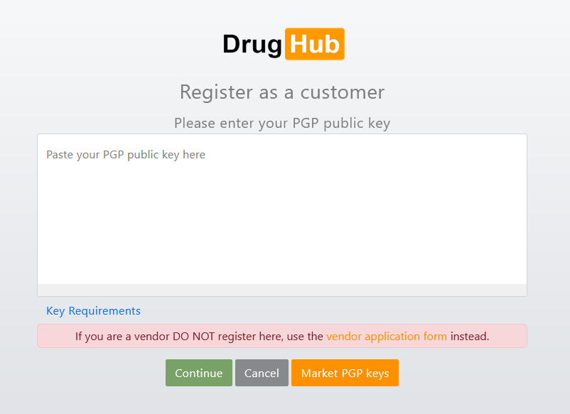 Steps to Use DrugHub Market